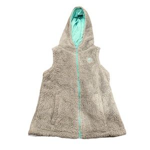 Fila Sport Girls Faux Fur Hoodie Vest